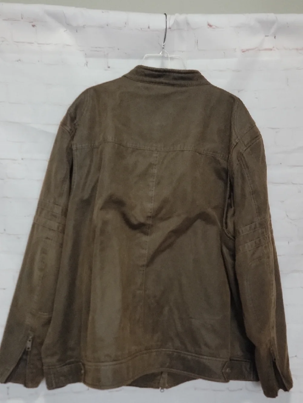 Harley-Davidson Men's Dark Brown Zip-Front Shirt Jacket - Picture 5 of 5